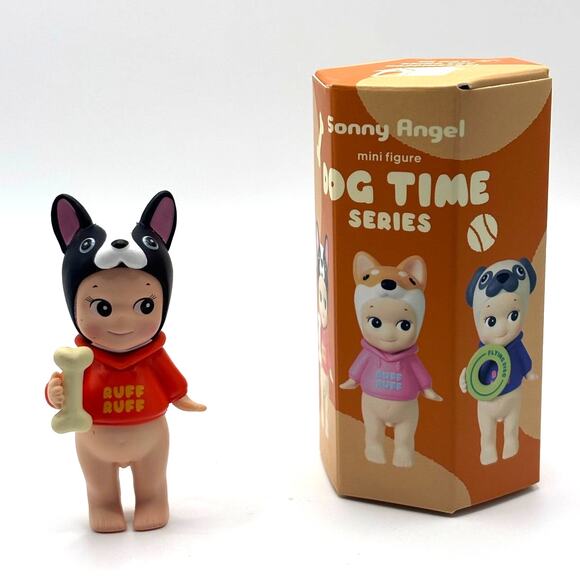 New French Bulldog - Sonny Angel 2025 Dog Time Series Mini Figure w/Box - Picture 1 of 5